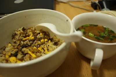 今日の晩ご飯